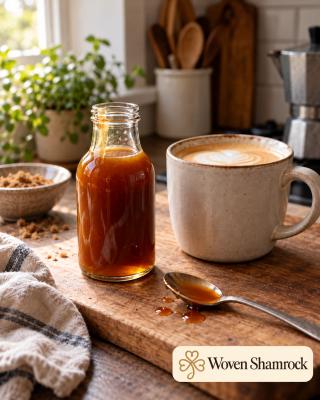 Homemade Caramel Syrup for Coffee