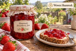 A Jar Full of Summer: Homemade Strawberry Jam