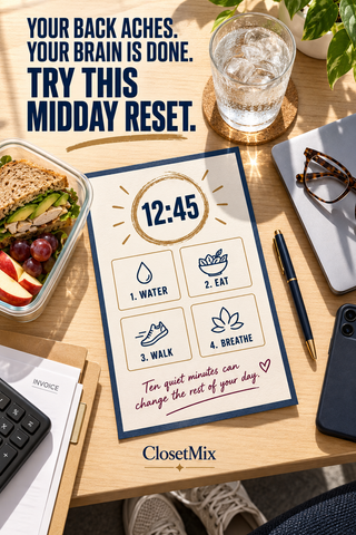 Midday Reset Plan: 10 Minutes That Can Change Your Whole Afternoon