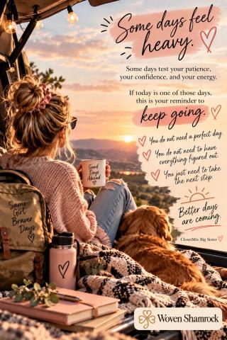 Some Days Feel Heavy - Keep Going Gently