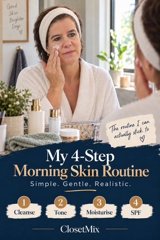 4 Simple Morning Skincare Steps Every Woman Over 40 Should Know