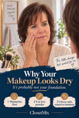 Why Your Makeup Looks Dry — And Why It May Not Be Your Foundation