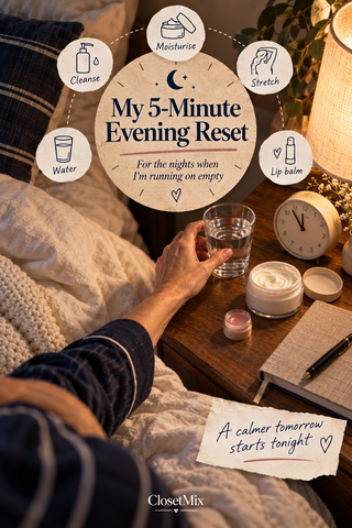 5-Minute Evening Reset for Busy Women: The Self-Care Routine You Can Actually Stick To