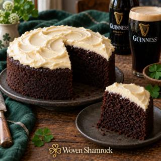 Guinness Chocolate Cake with Cream Cheese Frosting